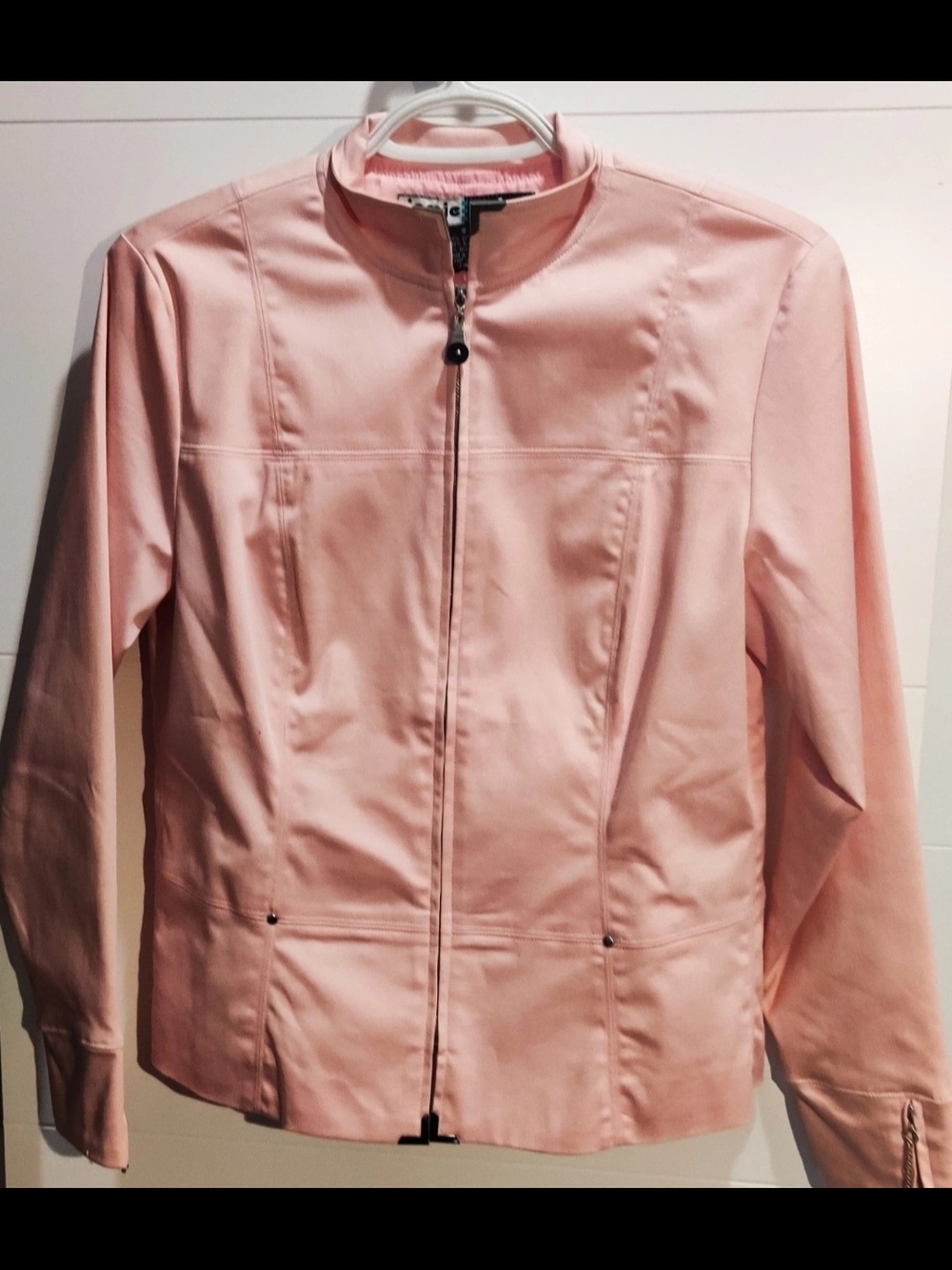 Jamie Sadock Cupid Color Womens  Zip Up S Jacket New